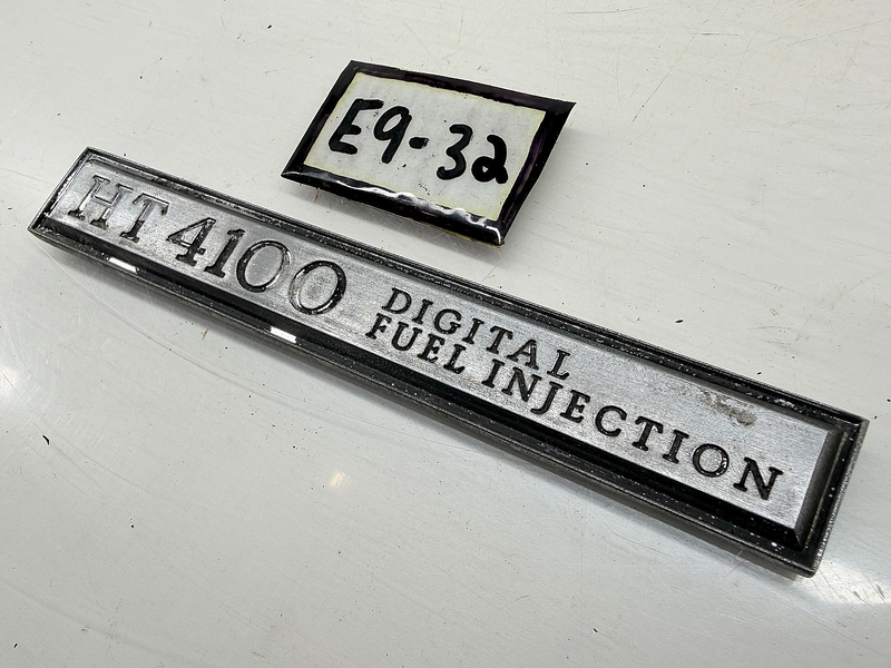 OEM 1982 - 1995 Cadillac HT 4100 Digital Fuel Injection Emblem E9-32