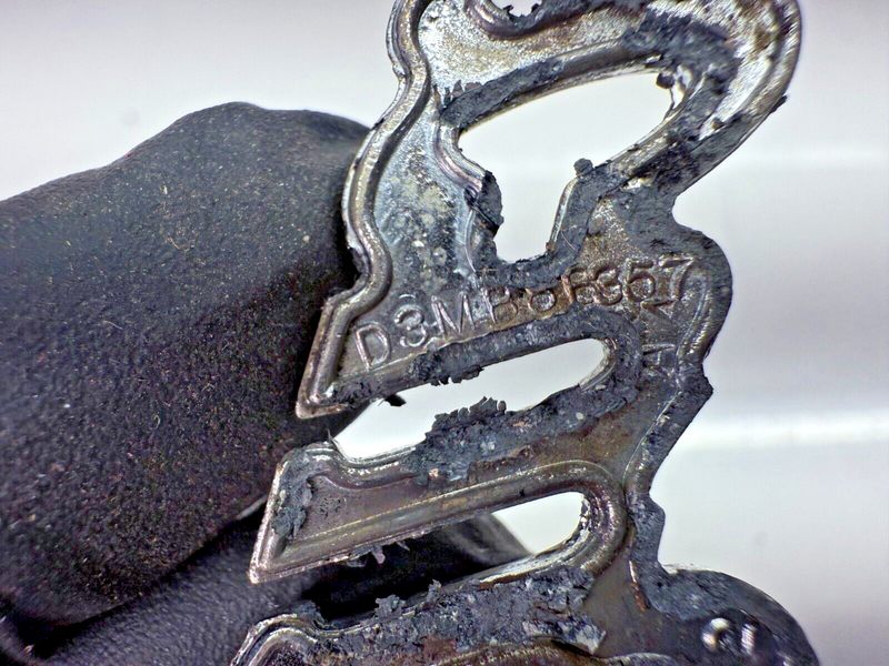 Vintage OME Mercury Script Car Emblem Logo Trim 5”  Metal D3MB8B357 B32-138