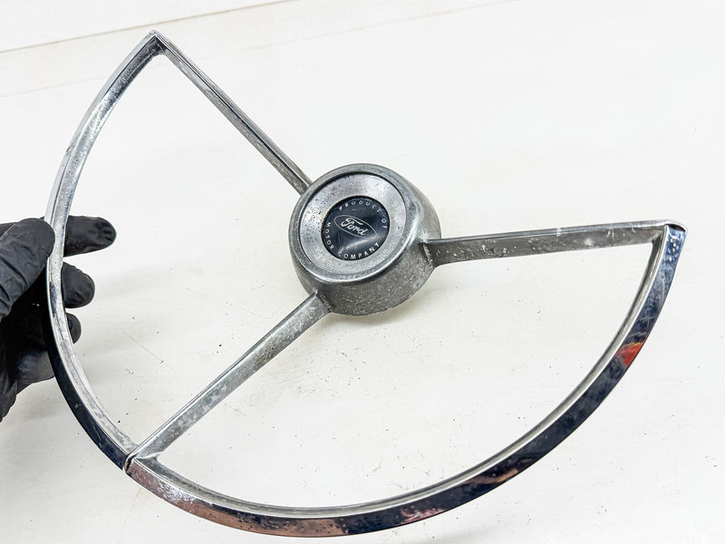 OEM 1964 FORD FAIRLANE STEERING WHEEL HORN RING C4OA-13A800 C78-37