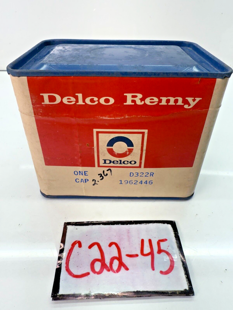 NOS Sealed Box Delco 1968 - 1970 Nova Distributor Cap 1962446 68 69 70 C22-44