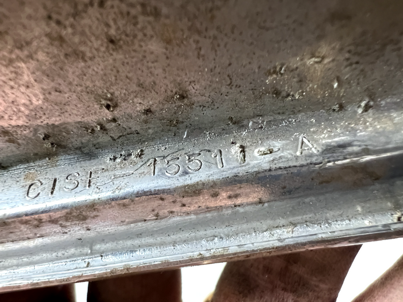 FORD THUNDERBIRD REAR BUMPER L &R BACKUP LIGHT HOUSINGS 1961-1963 OEM U1A-B1