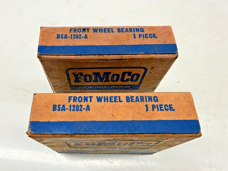 1- NOS 1965-1969 FORD MUSTANG 390 428CJ V8 FRONT WHEEL BEARING INNER CUPS C62-29