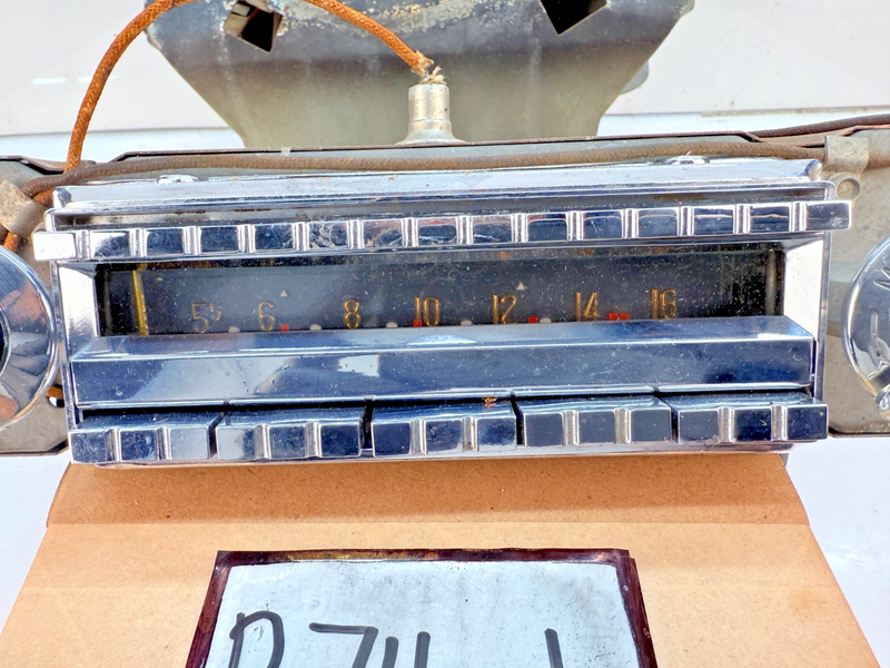 1955 1956 PACKARD CLIPPER CARIBBEAN 400 AM RADIO DELCO WONDERBAR B74-1