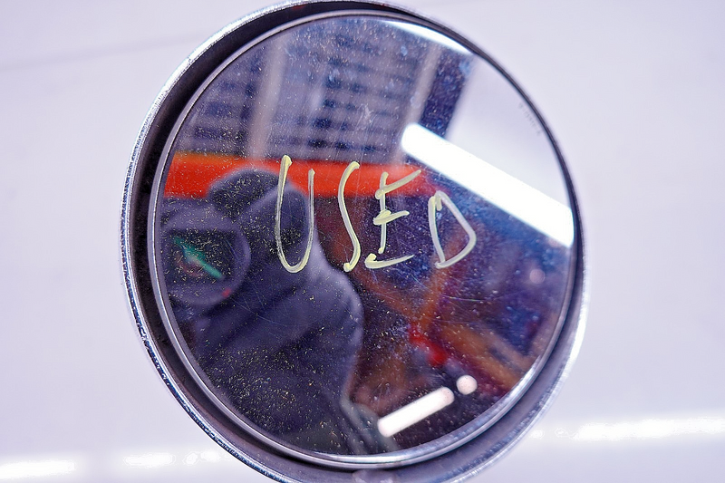 OEM 1965 1966 Ford Mustang Chrome Remote RH Passenger Outside Door Mirror C55-4