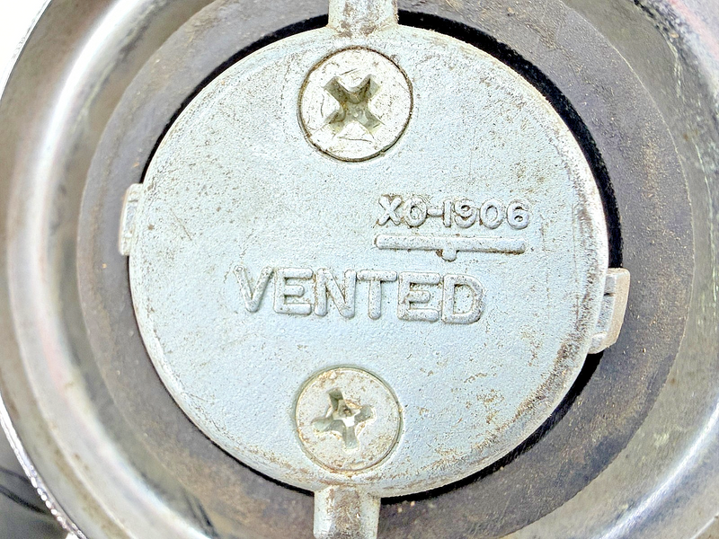 NOS Ford GM Chrysler Motorcraft Vented Locking Chrome Gas Cap XO-1906 C71-24