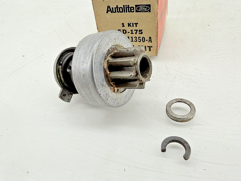 NOS 1966 LINCOLN STARTER DRIVE KIT C6VY-11350-A AUTOLITE SD-175 C77-40