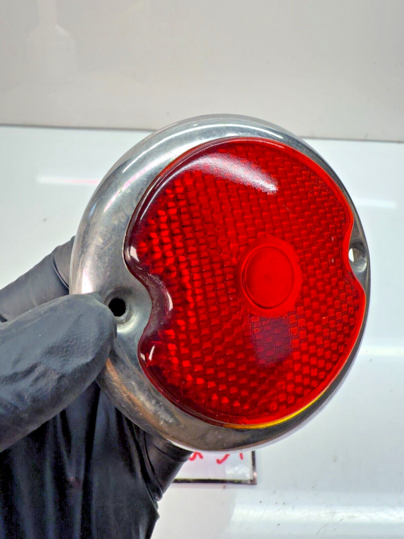 OEM 1933 1934 1935 1936 Ford Car Glass Tail Light Lens Bezel Trim C22-39