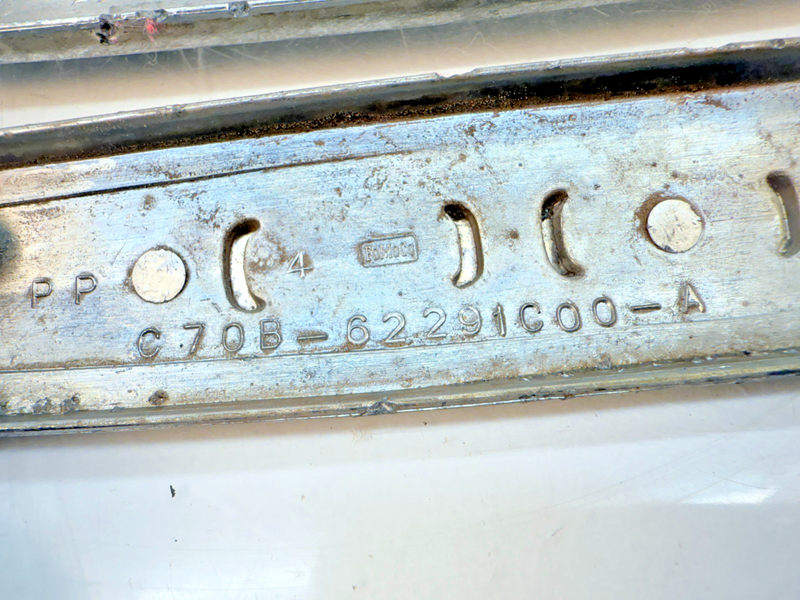 OEM 1967 Ford Fairlane 500 PAIR Quarter Panel Emblems C7OB E5-50