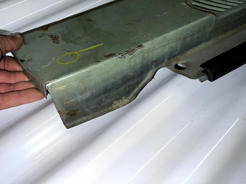 OEM 1965 Chevy Impala SS Hardtop Windshield Wiper Cowl Vent Panel 65 66 U5B-9