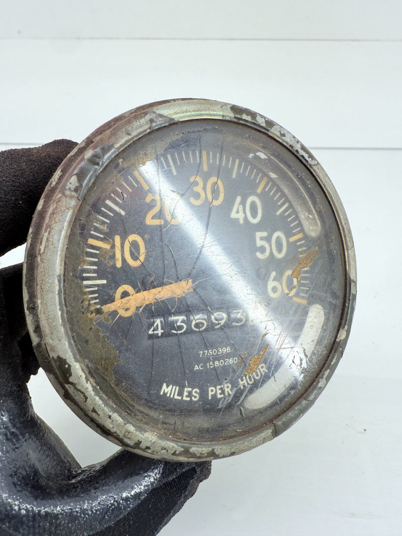 OEM WILLYS Jeep MB M38 M38A1 Speedometer 7760396 AC1580260 C36-28