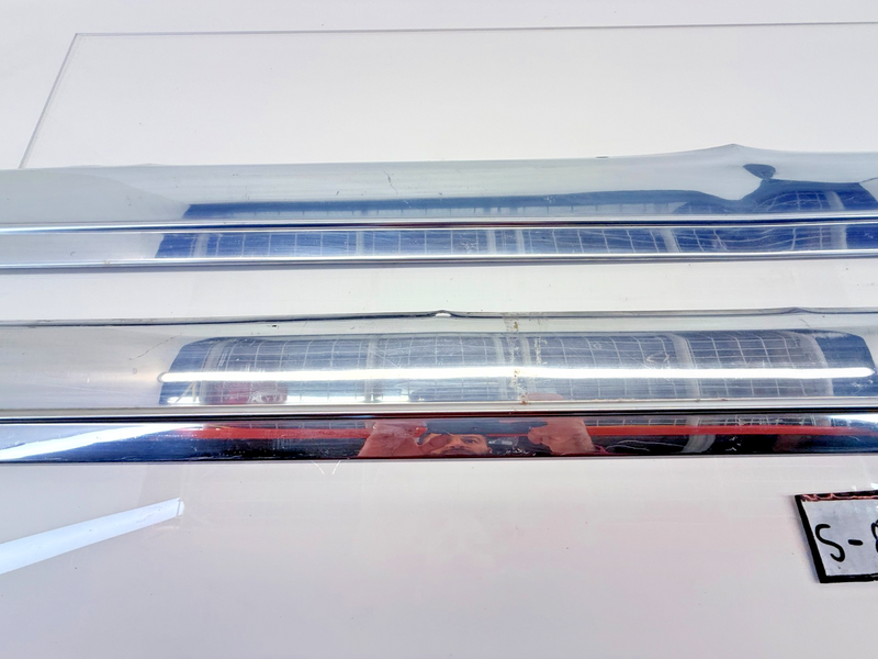 Vintage OEM GM 1949 Oldsmobile 98 Futuramic 4 Door Rocker Molding Set S85