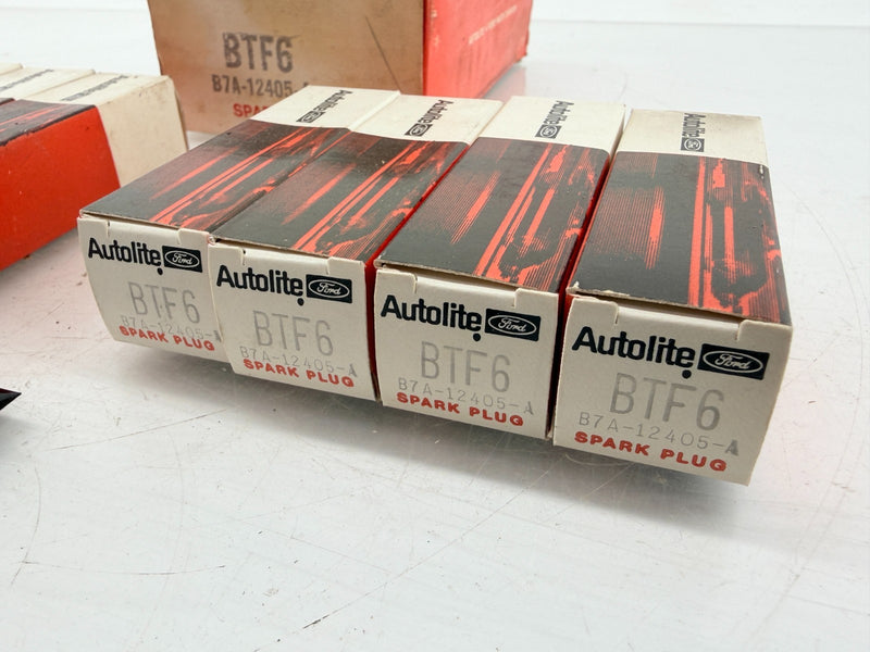 NOS 1957 FORD Thunderbird Spark Plugs FoMoCo Autolite BTF6 B7A-12405-A C66-50
