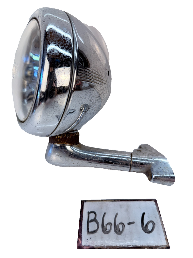 VINTAGE OEM 1950’s CASCO Model J Car Truck Spot Light 6V CHROME B66-6