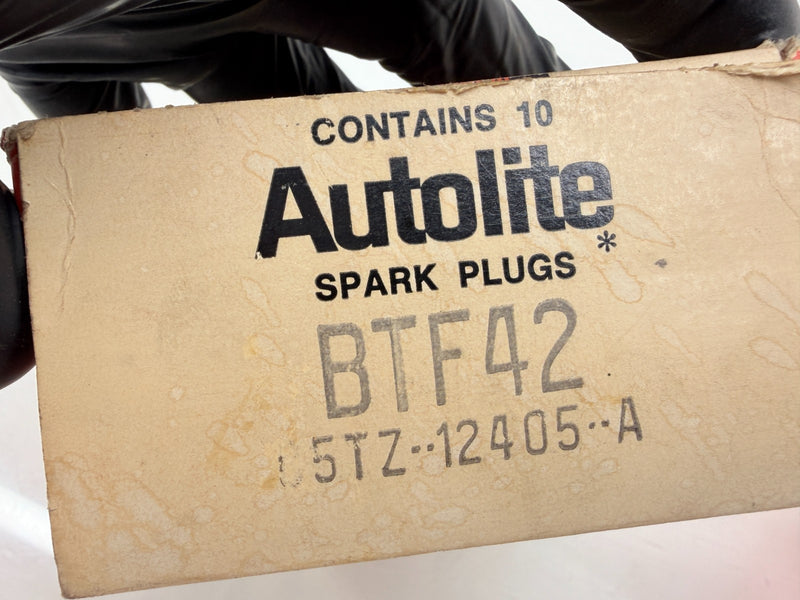 (10) NOS 1965 - 1968 Ford Mustang Mercury AUTOLITE 289 Spark Plugs BTF42 C66-41