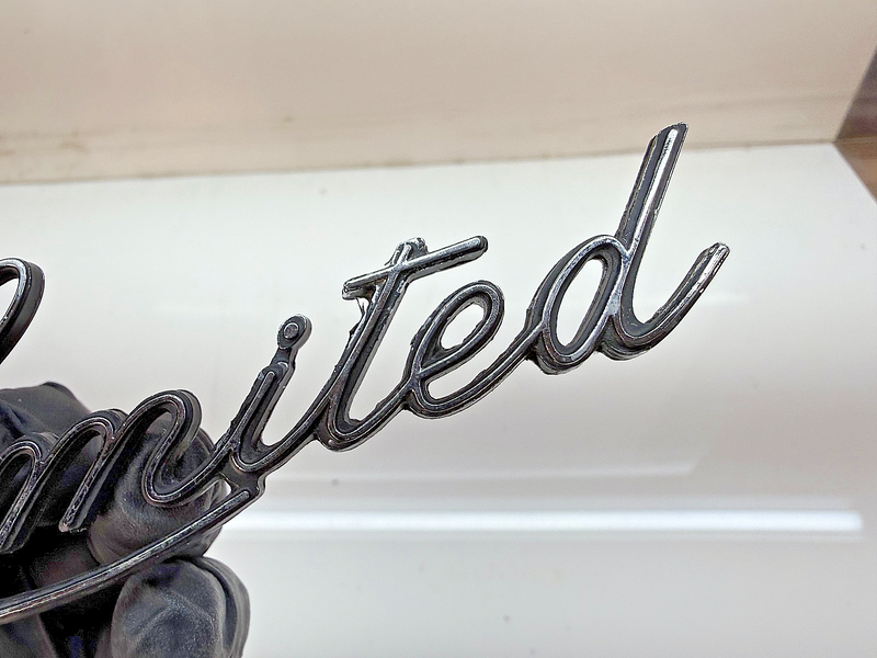 Used OEM 1969 Buick "Limited" Emblem with Pins GM E8-72