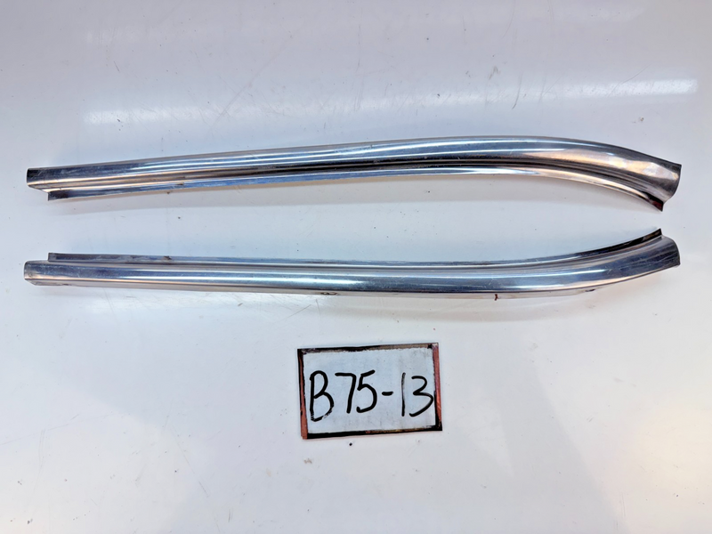 OEM 1956 1957 Chevy Bel Air PAIR Front A Pillar Trim Molding belair B75-13