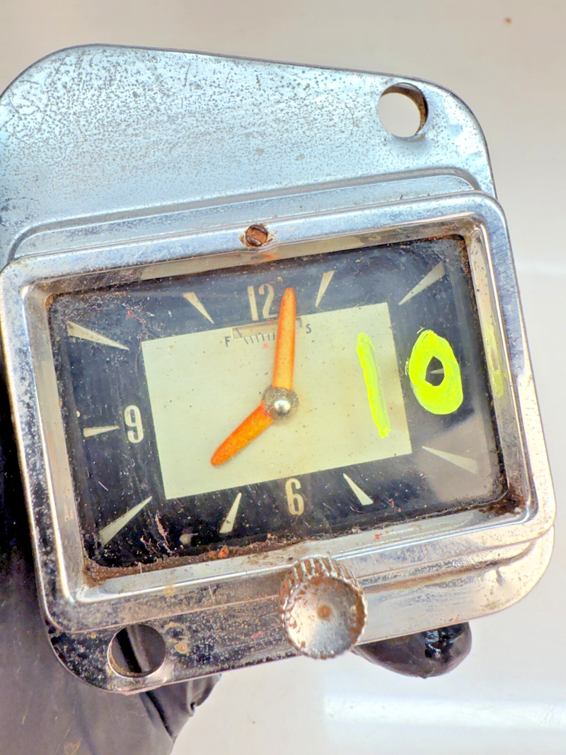 VINTAGE OEM 1954 Ford Crown Victoria Dash Clock 54 B61-10
