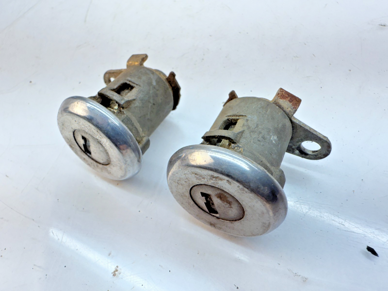 OEM 1955 - 1960 Chevy Corvette Impala Bel Air Nomad Door Locks Biscayne E6-48