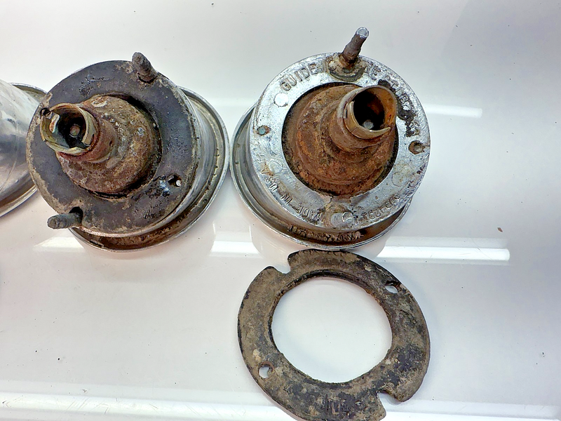 OEM 1963 – 1967 Corvette Tail Lamp Light Assembly Original GUIDE Set of 4 B53-25