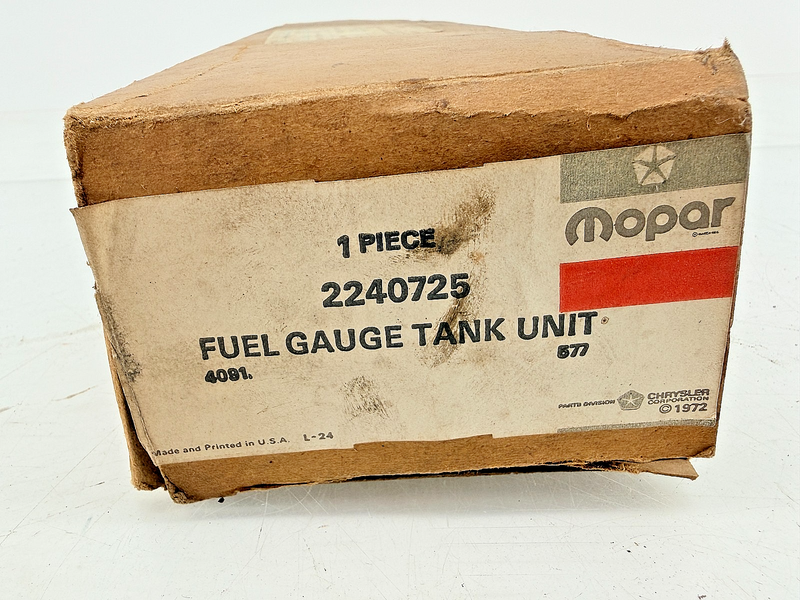 NOS 1961 - 1968 Dodge Truck Fuel Tank Sending Unit W/ 40 GAL 2240725 B73-42