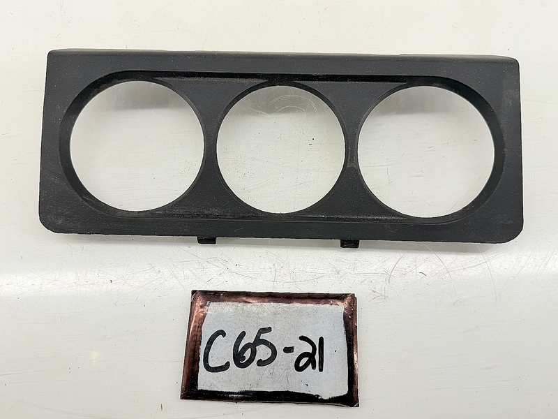 OEM 1987 - 1989 Ford Mustang AC Heater Control Panel Bezel Dash Trim C65-21