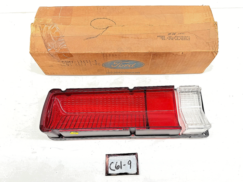 NOS 1969 Mercury Monterey Custom Marquis LH REAR TAIL LIGHT LAMP LENS C9MY C61-9