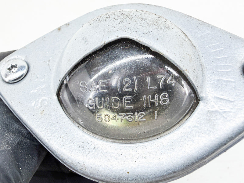 NOS Vintage Guide IX SAE L64 License Plate Light Cover GM Chevy GMC Truck C78-23