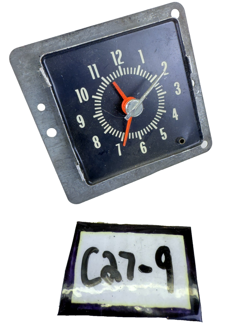 OEM 1970 Chevrolet Camaro Chevelle 300 Deluxe Malibu Clock C27-9