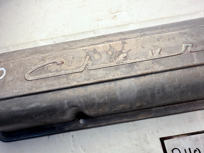 OEM 1959 -1968 Chevy Corvette Impala Nova 283 327 Valve Covers Script 1960 B48-8