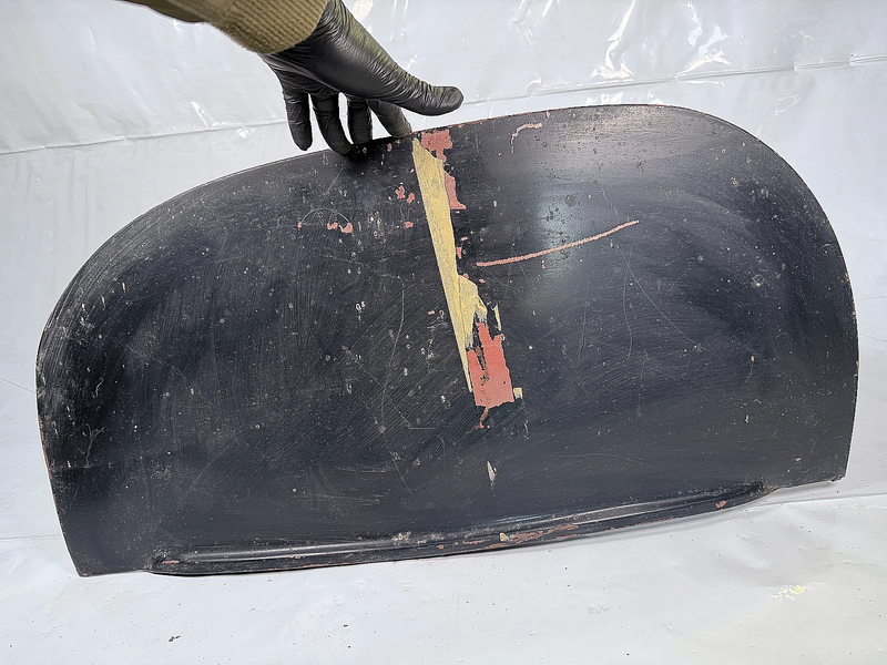 Vintage 1930s - 1940s Pair Teardrop Car Truck Fender Skirts Ford Chevrolet S3-12