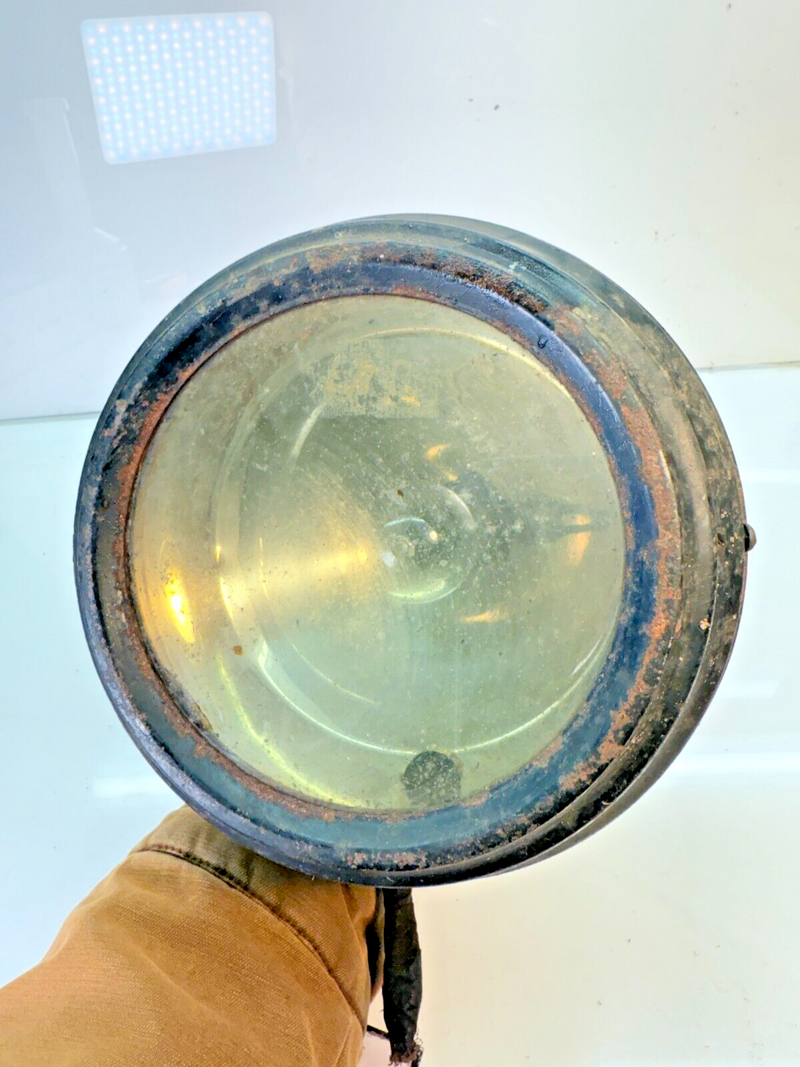 VINTAGE OLD CAR Search Light Old Sol Nitrojector Model# 100 PRE 1920's B58-2