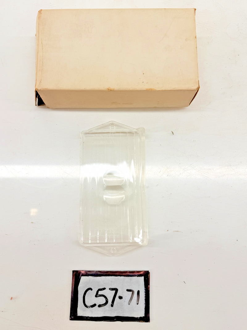 NOS 1965 Ford Galaxie 500 XL LTD Parking Light Lens C5AZ-13208-A1 C57-71