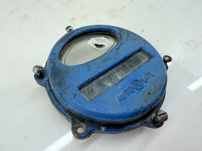 OEM 1950's Kaiser Willy M38 MC Jeep Rear Stop Light Turn Signal Lens Cover C40-7