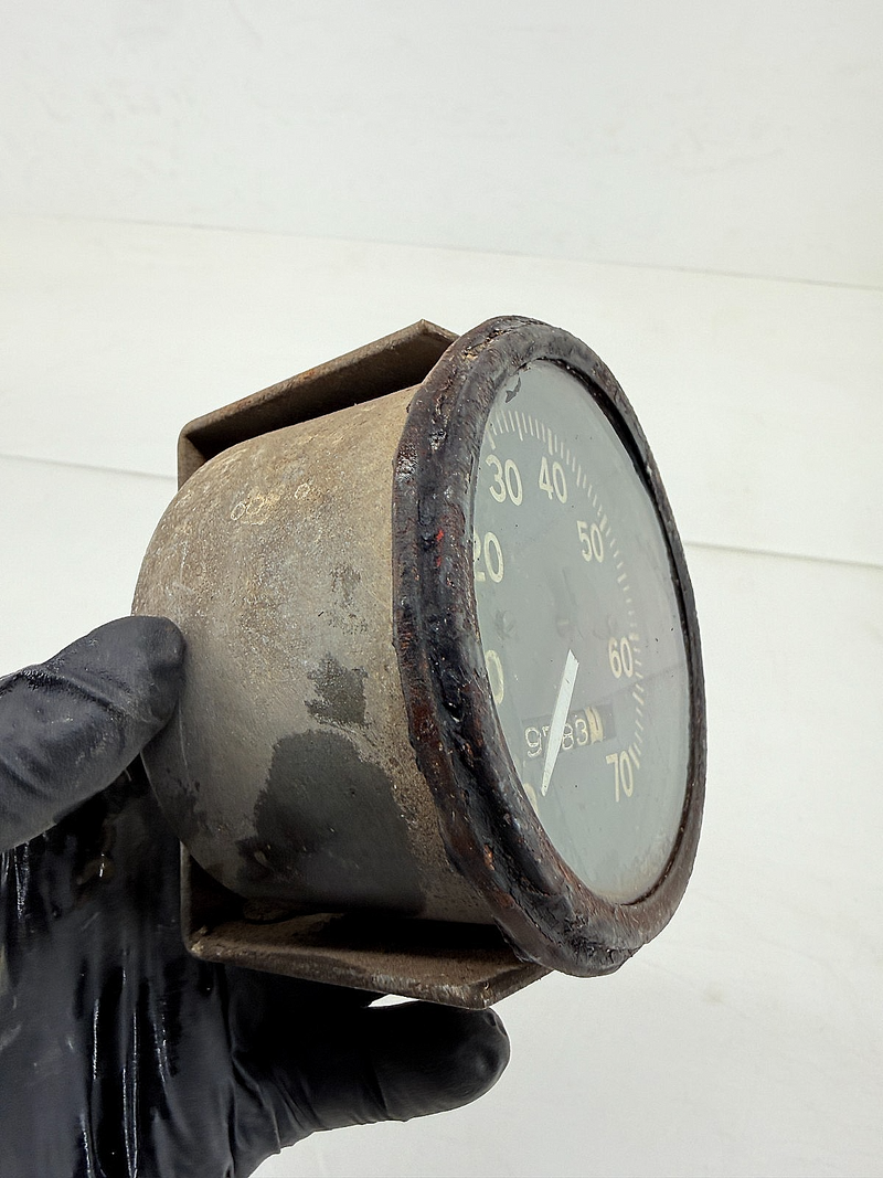 OEM 1946 - 64 Willys Jeep CJ2A CJ3A CJ3B GPW MB Speedo Speedometer 70MPH C33-32