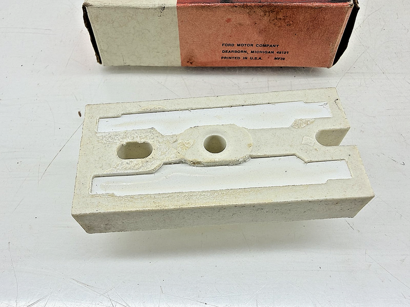 NOS MOTORCRAFT CERAMIC BALLAST RESISTOR 4 TERMINAL FORD C77-38