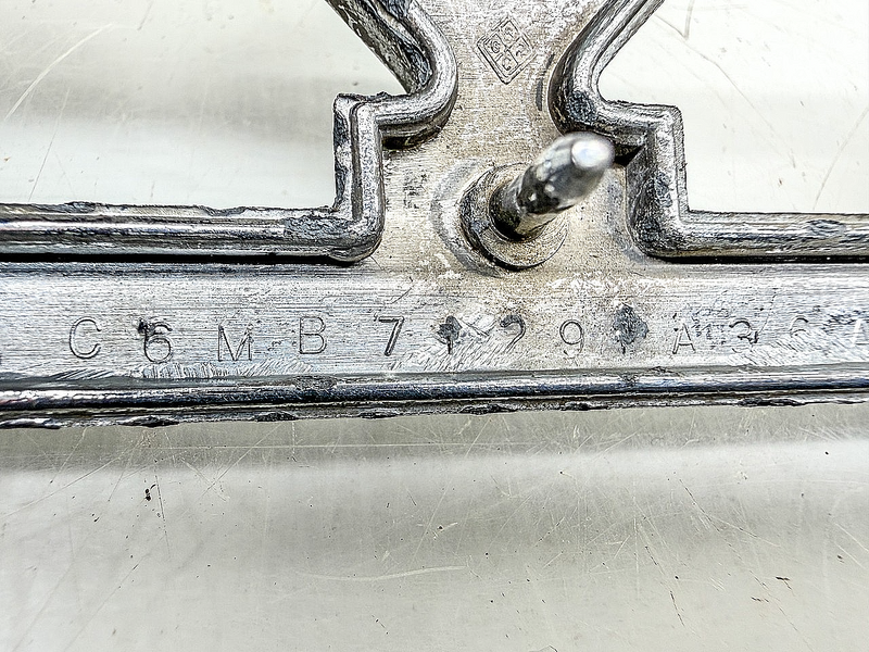 OEM 1966 MERCURY COLONY PARK WAGON SCRIPT EMBLEM C6MB-71291-A36 E10-1