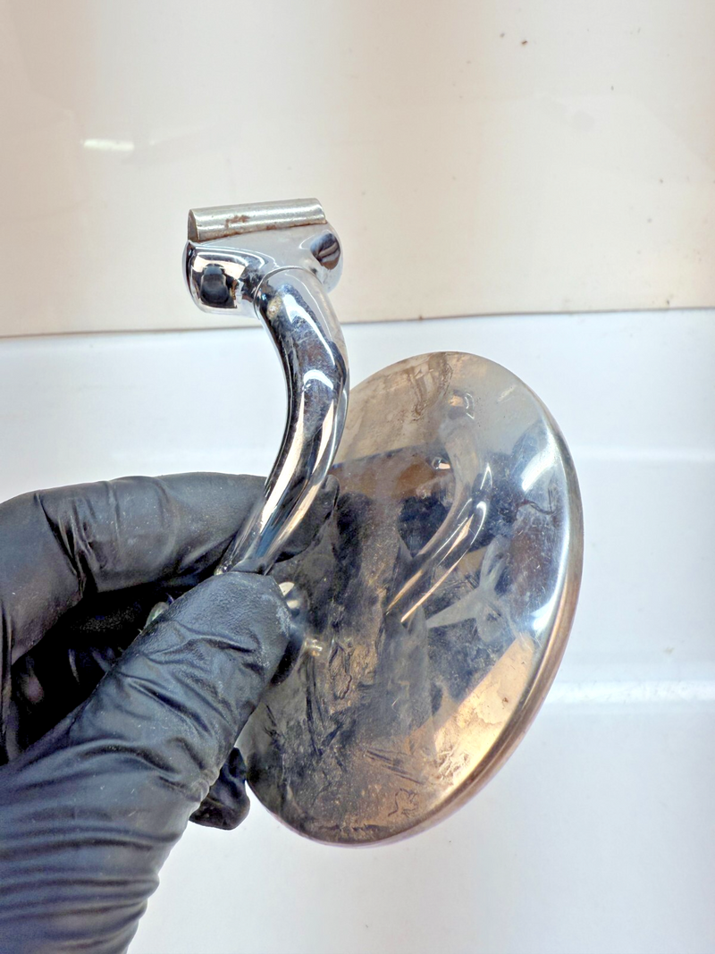 Vintage 1930's & 1940's Clamp On Chrome Side Mirror 1932 Ford B65-40