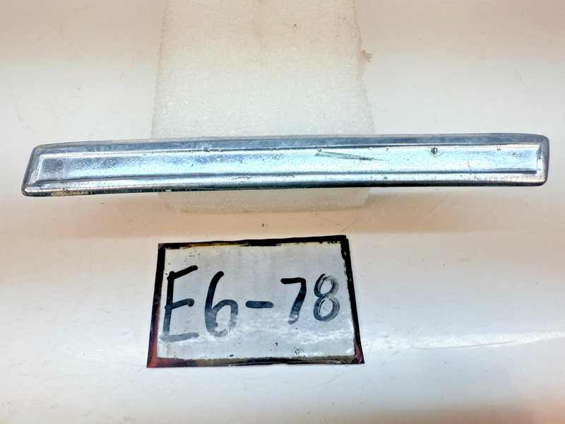 OEM 1960 Chevrolet Impala #4 Right Front Fender Chrome Molding Trim Louver E6-78