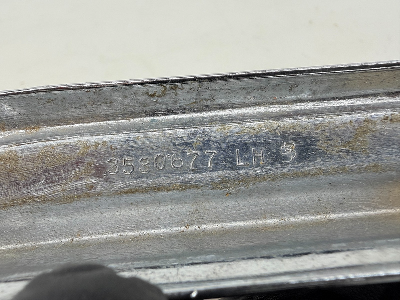 OEM 1965 AMC RAMBLER CLASSIC 770 LH TAIL LIGHT CHROME TRIM 3530677 C60-45
