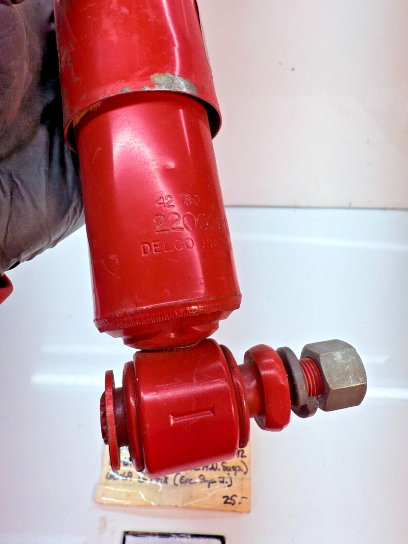 NOS VINTAGE DELCO GM BIG D REAR Shocks 1968 - 1969 CHEVELLE F-85 PRIX B56-30