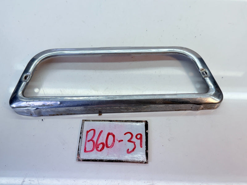 OEM 1960 Chevrolet Impala Parking Light Lamp Chrome Bezel 1853-39 60 B60-39