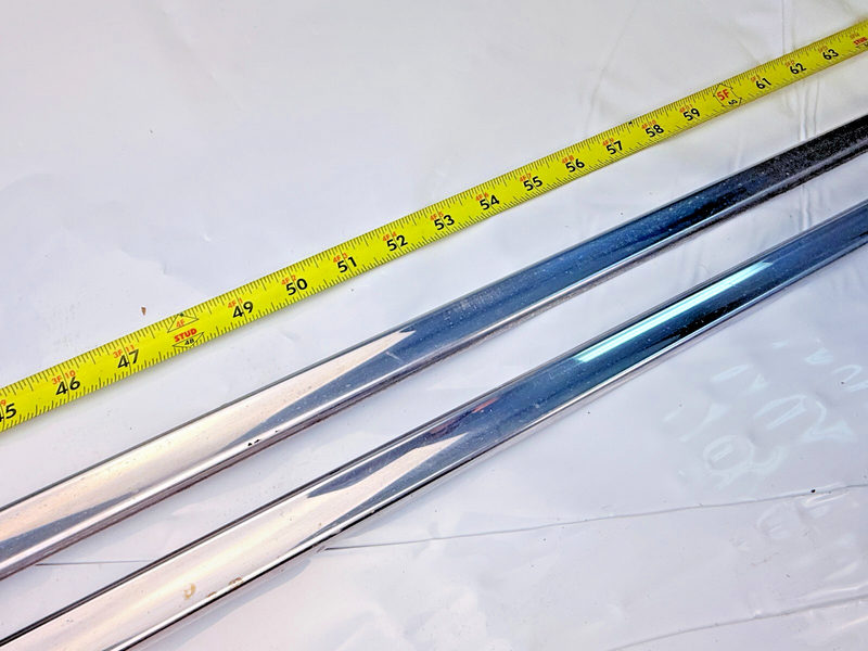 OEM 1960 Chevrolet Impala 4 Door Rear Long Quarter Fin Molding 69.5" 60 S1-63