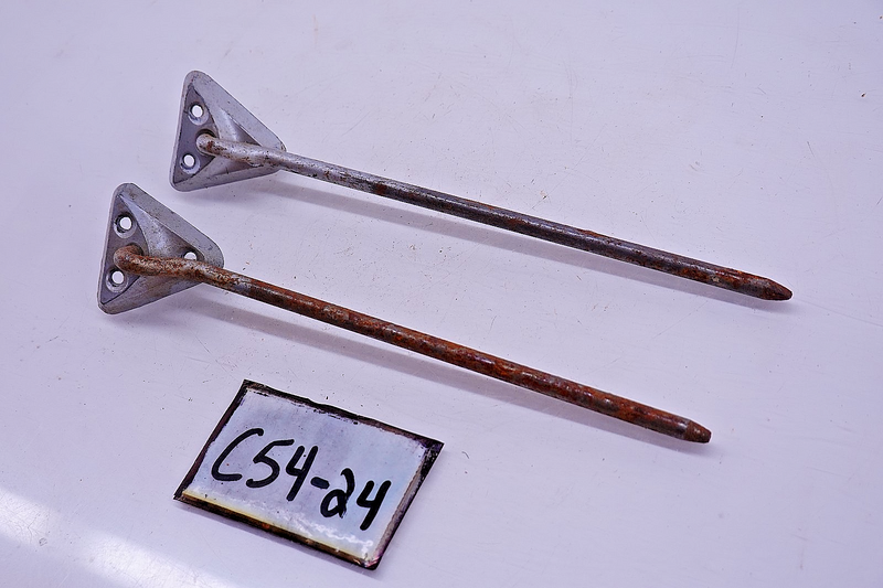 NOS OEM 1960 - 1965 Ford Fairlane Pair Sun Visor Bracket Arm C0DB-6404122 C54-24