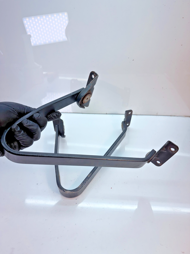 OEM 1980 - 1996 Ford Bronco F-Series PAIR Mirror Mounting Brackets Black C23-46