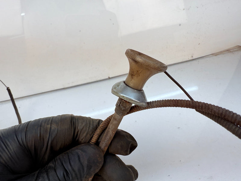 OEM 1950 - 1956 Willys Wagon Truck Jeep Dash Instrument Pull Knobs B63-34