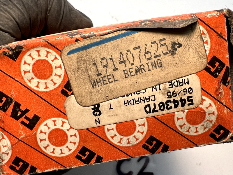 NOS FAG New Double Row Ball Bearing 544307D C2-19