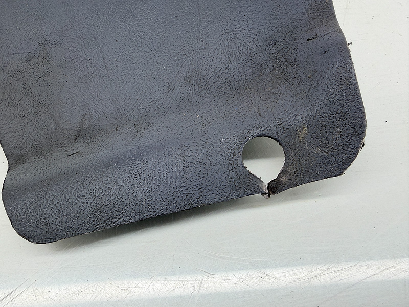 OEM 1987 - 1993 Ford Mustang Passenger Kick Panel Gray E7ZB-6102344-AAW B57-46