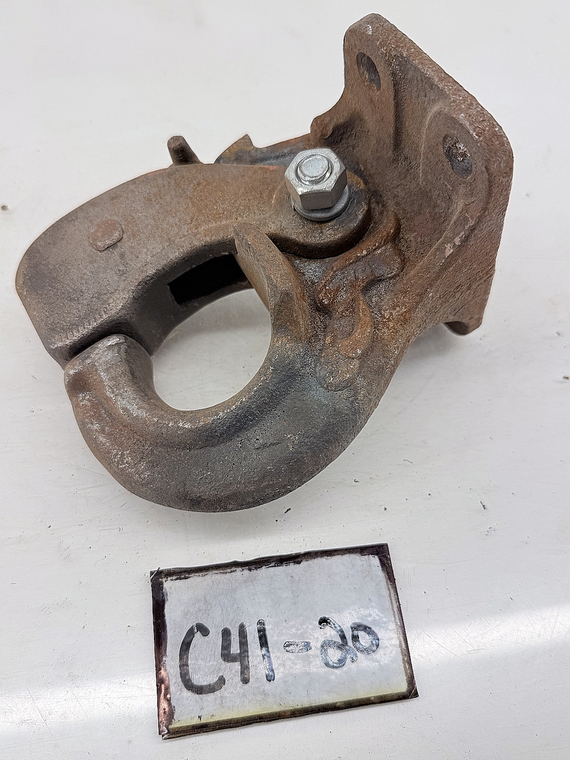 Original WW2 Willys MB Ford GPW Pintle Tow Hook Hitch T62X WWII "F" Mark C41-20