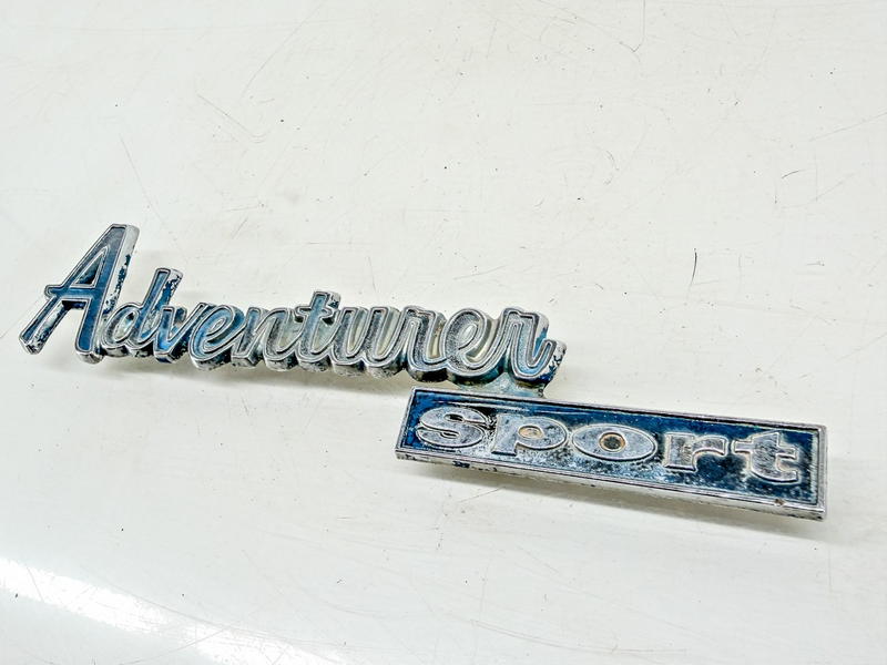 OEM 1974 - 1979 DODGE TRUCK ADVENTURER SPORT EMBLEM 3494086 E10-6