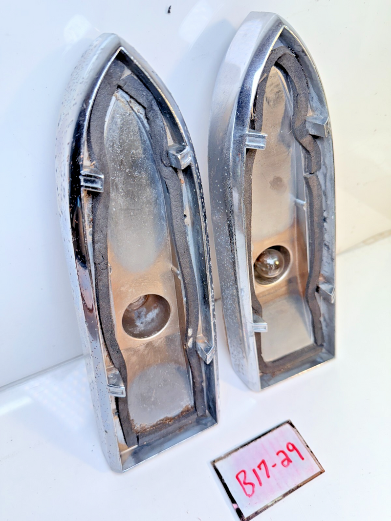 Vintage OEM 1958 EDSEL Pair of RH LH OUTER TAILLIGHT 58 B17-29